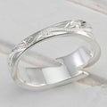 European American Metallic Feather Ring Hip Hop Trendy Vintage Adjustable Unisex Finger Jewelry view 2