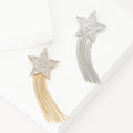 Alloy Rhinestone Meteor Brooch Pin For Dresses And Suits view 1