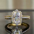 New Square Crystal Ring For Women, Princess Style Elegant Engagement Fashion Jewelry Accessory view 1