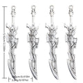 Antique Silver Zinc Alloy Weapon Charm Pendant for DIY Necklace Bracelet Jewelry Making view 1