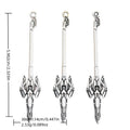 Antique Silver Zinc Alloy Weapon Charm Pendant No.349091 for DIY Necklace Bracelet Jewelry Making view 1