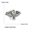 Metal Alloy Cat Hydrangea Brooch For Coats And Suits view 6