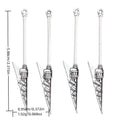 Antique Silver Zinc Alloy Weapon Charm Pendant No.236482 for DIY Necklace Bracelet Jewelry Making view 1