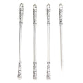 Antique Silver Zinc Alloy Weapon Charm Pendant No.246061 for DIY Necklace Bracelet Jewelry Making view 2