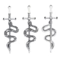 Antique Silver Zinc Alloy Weapon Charm Pendant No.097075 for DIY Necklace Bracelet Jewelry Making view 2
