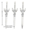 Zinc Alloy Weapon Charm Pendant No.668382 for DIY Necklace Bracelet Jewelry Making view 1