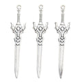 Zinc Alloy Weapon Charm Pendant No.668382 for DIY Necklace Bracelet Jewelry Making view 2