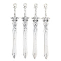 Zinc Alloy Weapon Charm Pendant No.544375 for DIY Necklace Bracelet Jewelry Making view 2