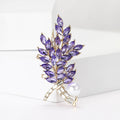 Alloy Rhinestone Wheat Brooch Pin For Dresses And Formal Wear view 2