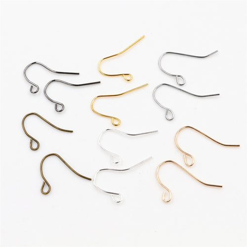 21x12mm DIY Ear Hook Findings Handmade Earring Making Materials Cross Border 0.02g Earrings