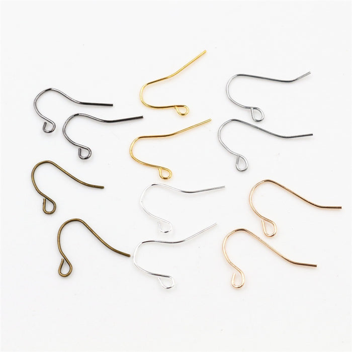 21x12mm DIY Ear Hook Findings Handmade Earring Making Materials Cross Border 0.02g Earrings