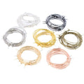 20-40mm Iron Plated Round Wine Glass Earring Hoops, Eye Pin Ear Wire Loops For Beading DIY Earrings view 5
