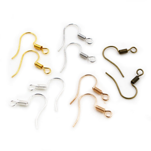 20x17mm Small Ear Hooks For DIY Earrings, Handmade Jewelry Making Supplies, 0.02g