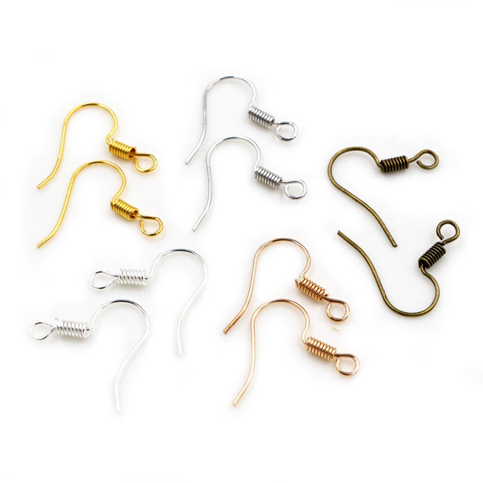 20x17mm Small Ear Hooks For DIY Earrings, Handmade Jewelry Making Supplies, 0.02g