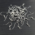 20x17mm Small Ear Hooks For DIY Earrings, Handmade Jewelry Making Supplies, 0.02g view 2