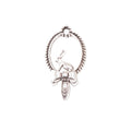 Zinc Alloy Mirror Charm Pendant for DIY Necklace Bracelet Jewelry Making view 4