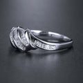 Irregular Design Index Finger And Pinky Ring For Women, Niche Fashion Christmas Gift Jewelry view 2