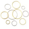 15-60mm Stainless Steel Earring Hoops 0.5-2g For DIY Earring Making Jewelry Accessories Earrings view 1