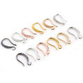 17x10mm Copper Plated Ear Hook Findings DIY Jewelry Earring Accessories For 0.5g Earrings view 5