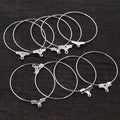 20-45mm Iron Plated Hoop Earring DIY Hanger Findings Handmade Jewelry Making Accessories 0.5g Earrings view 2