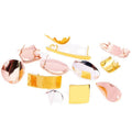 Plated Irregular Geometric DIY Earring Charms Jewelry Accessories 1g Without Ear Backs Earrings view 5