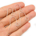 Stainless Steel 19x16mm 27x20mm Ear Hooks For DIY Earrings Jewelry Accessory Findings 0.2g view 2
