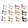 U Shape Adjustable Screw Ear Clips, Non Pierced Earring Findings 15x13mm 1g Earrings view 1