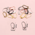 Pure Copper Ear Hooks For DIY Earring Making Jewelry Accessories Cross Border 0.5g Earrings view 2