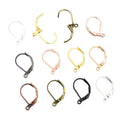 15x10mm Spring D Shape French Ear Hooks DIY Earring Clip Hoop Jewelry Findings Accessories Earrings view 5