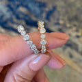 Zircon Row Stone Ring For Women Minimal Niche Design Index Finger Ring Daily Commuter Jewelry view 3