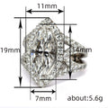 Marquise Princess Ring, European American Fashion Women's Engagement Proposal Finger Ring view 4