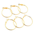 15-30mm Needle Buckle Hoop Earrings DIY Jewelry Accessories Ear Wire Findings 0.5-1g view 4