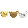 Zinc Alloy Heart Letter Charm Pendant No.851963 for DIY Necklace Bracelet Jewelry Making view 5