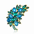 Pink Purple Feather Six Designs Metal Brooch Pin for Jackets and Lapels view 5