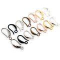15x9mm Pure Copper Earring Hooks DIY Ear Wire Findings For Earrings And Jewelry Accessories view 5