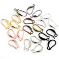 15x9mm Pure Copper Earring Hooks DIY Ear Wire Findings For Earrings And Jewelry Accessories view 4