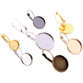 Multicolor French Hook Ear Wires 8-20mm Inner Diameter DIY Earring Jewelry Findings Earrings view 5