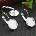 Multicolor French Hook Ear Wires 8-20mm Inner Diameter DIY Earring Jewelry Findings Earrings view 3