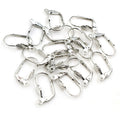 17x11mm Solid Copper Ear Hooks For DIY Earrings Jewelry Findings , 25g view 3