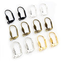 17x11mm Solid Copper Ear Hooks For DIY Earrings Jewelry Findings , 25g view 1