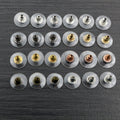 100Pcs Silicone Earring Backs Clear Plastic Disc Ear Stoppers For DIY Earring Jewelry Accessories Earrings view 2