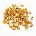 100Pcs Stainless Steel Gold And Silver Tone Butterfly Earring Backs DIY Jewelry Findings Earrings view 3