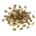 100Pcs Stainless Steel Gold And Silver Tone Butterfly Earring Backs DIY Jewelry Findings Earrings view 4