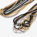 65-70cm Bead Chain With Clasp For DIY Necklace Jewelry Making Chain Accessories view 3