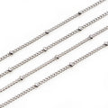 Stainless Steel Bead Chain For DIY Handmade Jewelry Long Necklace Bracelet Accessories Material view 2