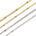 Stainless Steel Bead Chain For DIY Handmade Jewelry Long Necklace Bracelet Accessories Material view 5
