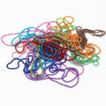 65cm Colorful Candy Bead Chain With Clasp, DIY Necklace Jewelry Making Chain Accessories view 3
