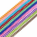 65cm Colorful Candy Bead Chain With Clasp, DIY Necklace Jewelry Making Chain Accessories view 1