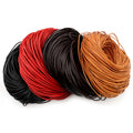 1-5mm Round Genuine Cowhide Leather Cord For DIY Bracelet Necklace Jewelry Accessories view 3