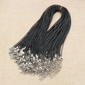 1.5mm Round Waxed Cord Pendant Necklace Rope For DIY Jewelry Accessories 2g view 3